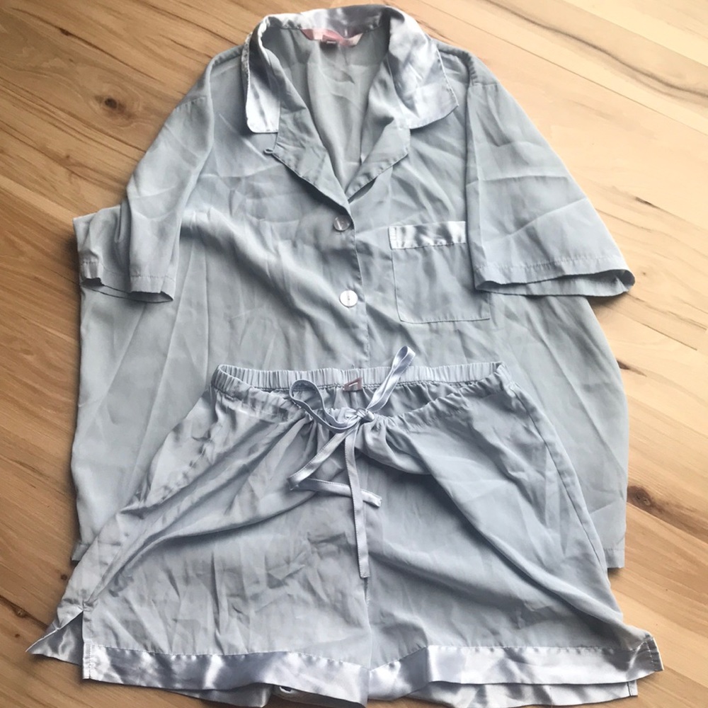 Victoria’s Secret silk short sleep set